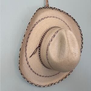 Sahuayo Palm Leaf Straw Cowboy Hat Western